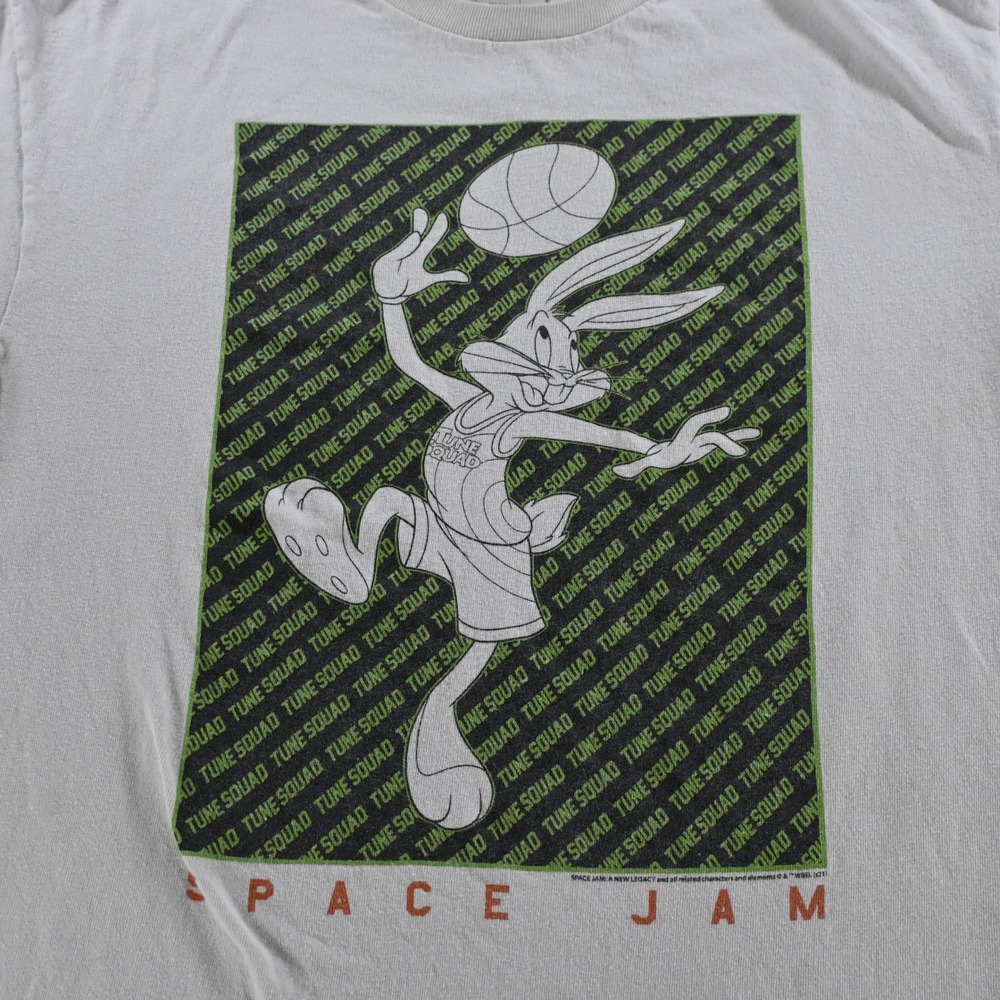 Delta Mens Space Jam A New Legacy Bugs Bunny Tune Squad T-Shirt Large White - Picture 2 of 8